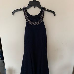 Besty & Adam mini length halter dress